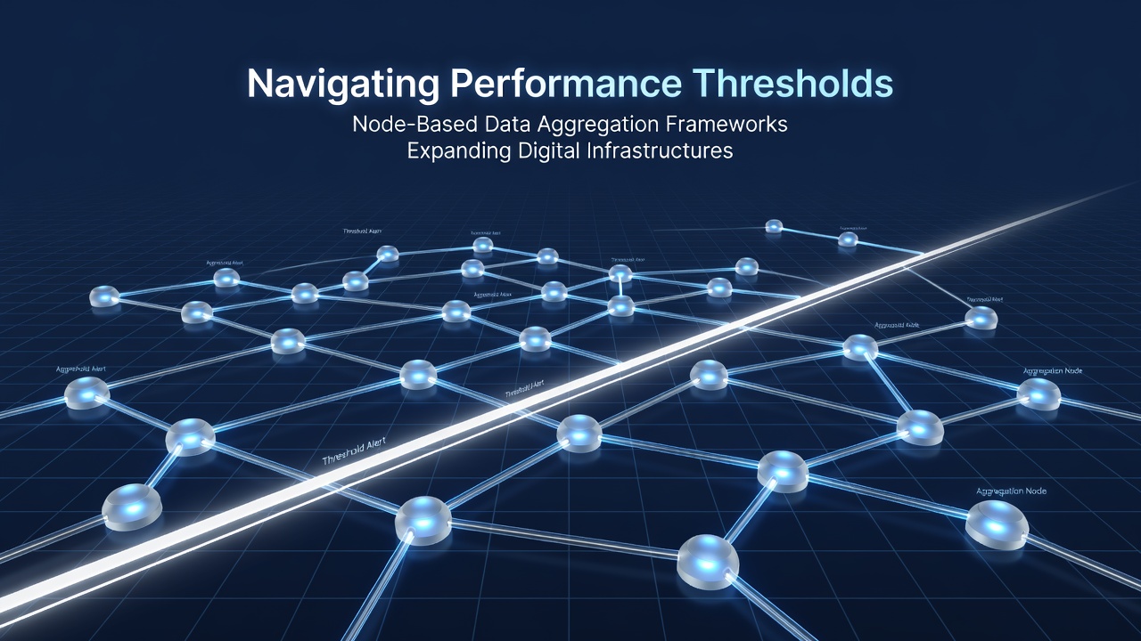 Navigating Performance Thresholds in Node-Based Data Aggregation Frameworks for Expanding Digital Infrastructures